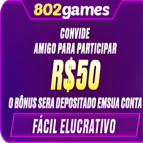 802games Indique amigos para receber um bônus